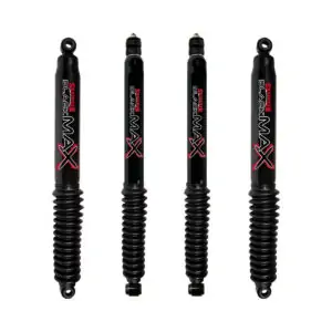 00-06 Chevy Tahoe 4WD 5-6" Fr 3-6" Rear Lift Skyjacker Black MAX Shocks
