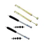03-'10 Dodge Ram 3500 4WD Bilstein 5100 6-8" Front & 3-5" Rear Lift Shocks-24-187213-33-187228