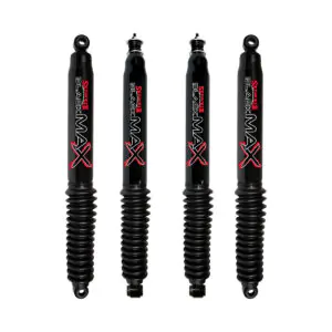 72-82 Scout Scout II 4WD 2-4 Lift Skyjacker Black MAX Shocks