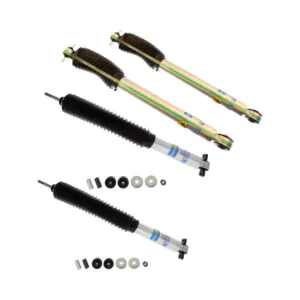 92-99 Chevy/GMC C1500 Suburban 2WD Bilstein 5100 6" Front& 4-5" Rear Lift Shocks-24-236942-24-067379