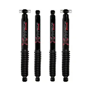 92-99 Chevy Suburban 4WD 0-3 Fr 0-2.5 Rear Lift Skyjacker Black MAX Shocks