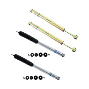 94-'02 Dodge Ram 3500 4WD Bilstein 5100 6" Front & 3-4" Rear Lift Shocks-24-187213-33-187228