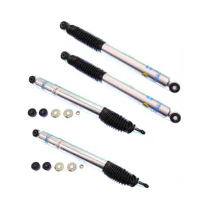 94-'02 Dodge Ram 2500 4WD Bilstein 5100 4" Front & 2" Rear Lift Shocks-24-066464-24-191203