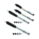 94-'02 Dodge Ram 3500 4WD Bilstein 5100 0-2.5" Front & 0-1" Rear Lift Shocks-24-185776-24-185783