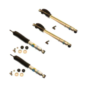 99-'16 Ford F350 2WD Bilstein 5100 4" Front & 0-1" Rear Lift Shocks