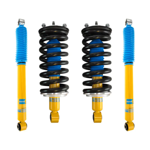 Bilstein 4600 Assembled Coilovers with OE Replacement Springs and Rear Shocks for 2004-2015 Nissan Titan