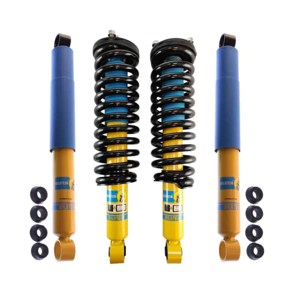 Bilstein 4600 Assembled Coilovers with OE Replacement Springs with Rear Shocks for 1995-2004 Toyota Tacoma