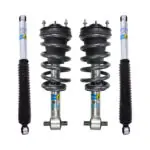 Bilstein 5100 0-1.8 Front Lift Assembled Coilovers with OE Replacement coils and Rear Shocks for 2014-2018 Chevy-GMC Silverado-Sierra 1500