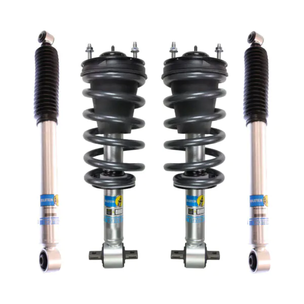 Bilstein 5100 0-1.8 Front Lift Assembled Coilovers with OE Replacement coils and 0-1 Rear Shocks for 2007-2014 Chevy-GMC Suburban