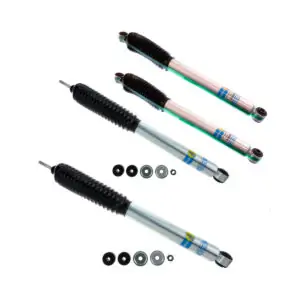 Bilstein 5100 0-2.5" Front & 0-1" Rear Lift Shocks for 1994-2002 Dodge Ram 2500 4WD