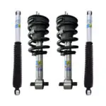 Bilstein 5100 0-2.5 Front Lift Assembled Coilovers with OE Replacement coils and Rear Shocks for 2019-2023 Chevy-GMC Silverado-Sierra 1500