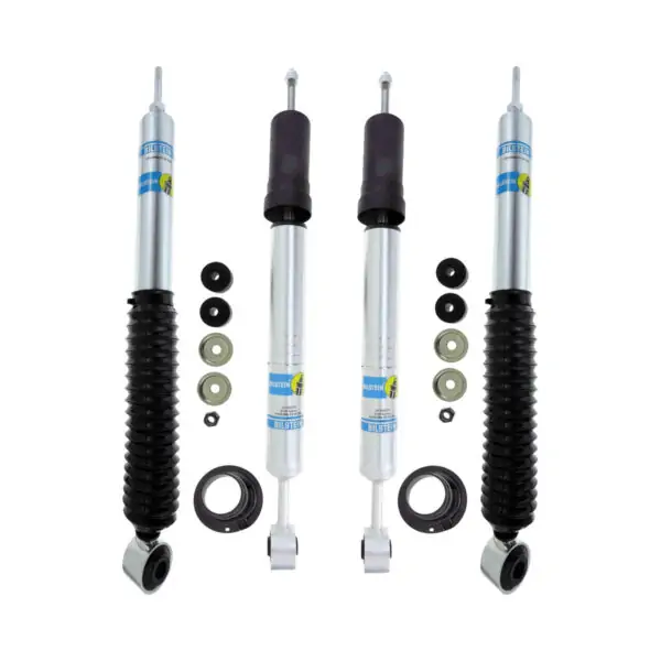 Bilstein 5100 0-2.5" Lift Adjustable Front Rear Shocks for 2003-2009 4Runner, FJ Cruiser