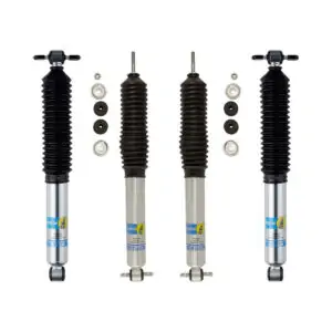 Bilstein 5100 0-2" Front and 0-2" Rear Lift Shocks for 1997-2006 JEEP Wrangler TJ 4WD