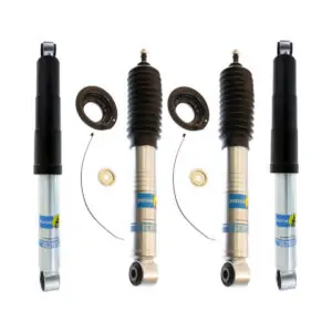 Bilstein 5100 0-2" Front Height Adjustable and 0-1" Rear for 2005-2015 Nissan Xterra 4WD