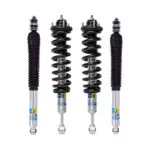 Bilstein 5100 0-2 Lift Front Assembled Coilovers with OE Springs and 0-1 Rear Lift Shocks for 2016-2023 Toyota Tacoma