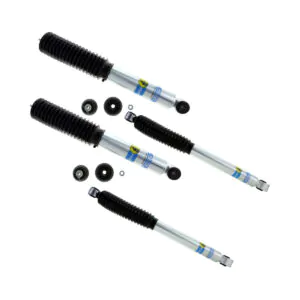 99-'10 Chevy/GMC Sierra 3500HD 4WD Bilstein 5100 0-2.5" Front & 0-1" Rear Shocks-24-186735-24-186742