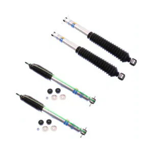 84-'01 JEEP Cherokee (XJ) 4WD Bilstein 5100 3.5-4" Front & 3.5-4" Rear Lift Shocks-24-188197-33-066868
