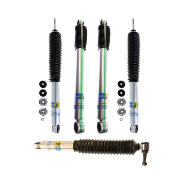 Bilstein 5100 6″ Front and 4″ Rear Lift Shocks +Stabilizer for 99-’10 Chevy/GMC Silverado/Sierra 3500HD