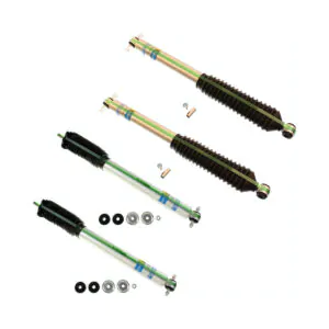 84-'01 JEEP Cherokee (XJ) 4WD Bilstein 5100 5-6" Front & 5-6" Rear Lift Shocks-24-185943-33-151663