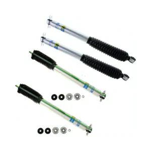 96-'06 JEEP Wrangler (TJ) 4WD Bilstein 5100 5-6" Front & 5-6" Rear Lift Shocks-24-185943-33-185934