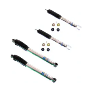 00-'06 Chevy/GMC Avalanche 2WD Bilstein 5100 4" Front & 3" Rear Lift Shocks-24-185950-24-185783