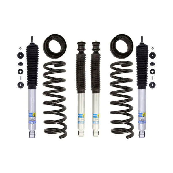 Bilstein 5112 2 Front and 0-1 Rear Lift Shocks 2014-2020 RAM 2500 4WD GAS