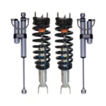 Bilstein 6112 0-2.75 Front Lift Assembled Coilovers with 5160 1-2.5 Rear Lift Shocks for 2011-2018 Ram 1500 4WD