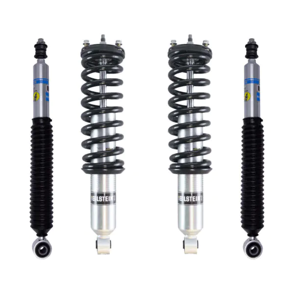 Bilstein 6112 0-3.5" Front Assembled Coilovers, 5100 0-2" Rear Lift Shocks 2010-2023 Toyota 4Runner