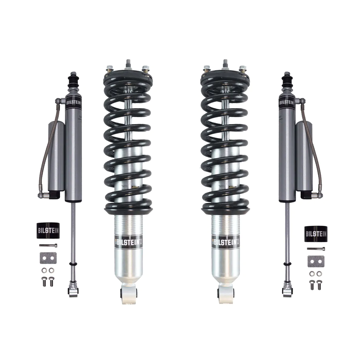 Bilstein 6112 0-3.5" Front Assembled Coilovers, 5160 0-2" Rear Lift Shocks 2010-2023 Toyota 4Runner