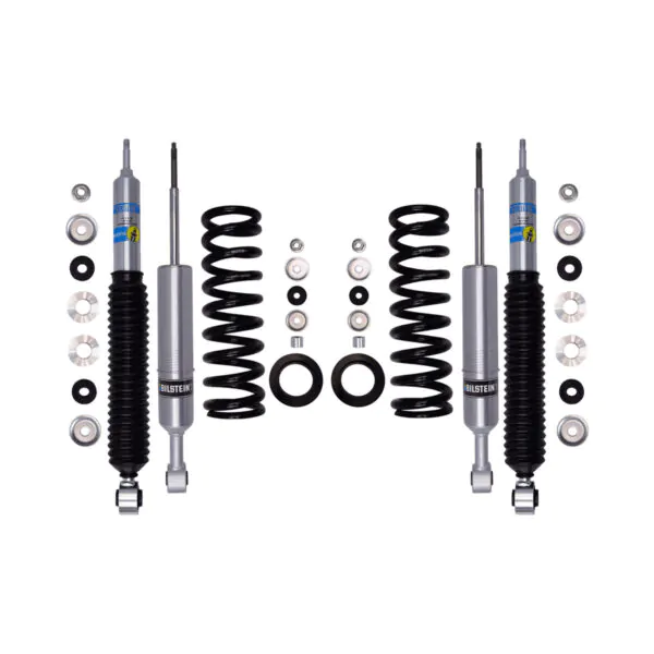 Bilstein 6112 0-3.5" Lift Coilovers with 5100 Rear Shocks for 2010-2023 Toyota 4Runner