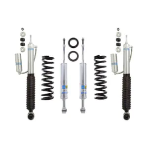 Bilstein 6112 + 5160 0-2.5" Front and 0-2" Rear Lift Shocks for 07-09 Toyota FJ Cruiser 4WD