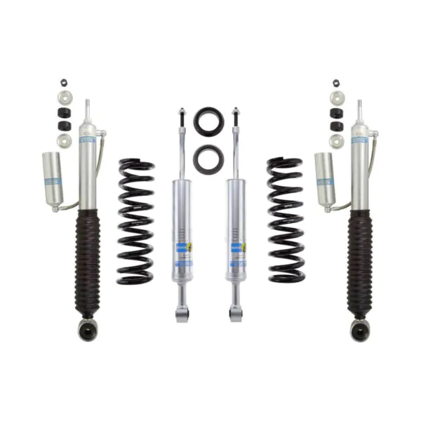 Bilstein 6112 + 5160 0-2.5" Front and 0-2" Rear Lift Shocks for 07-09 Toyota FJ Cruiser 4WD