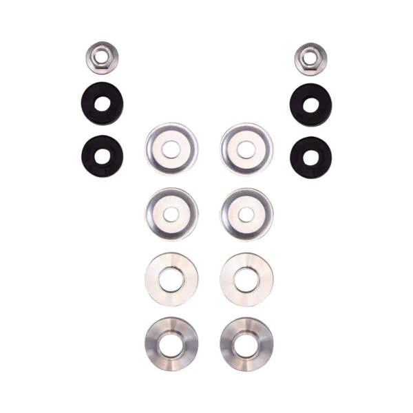 Bilstein B1 (Components) Replacement Mounting Kit (0-2 Rear Lift Shocks for 2003-2023 Toyota 4Runner 33-313146)