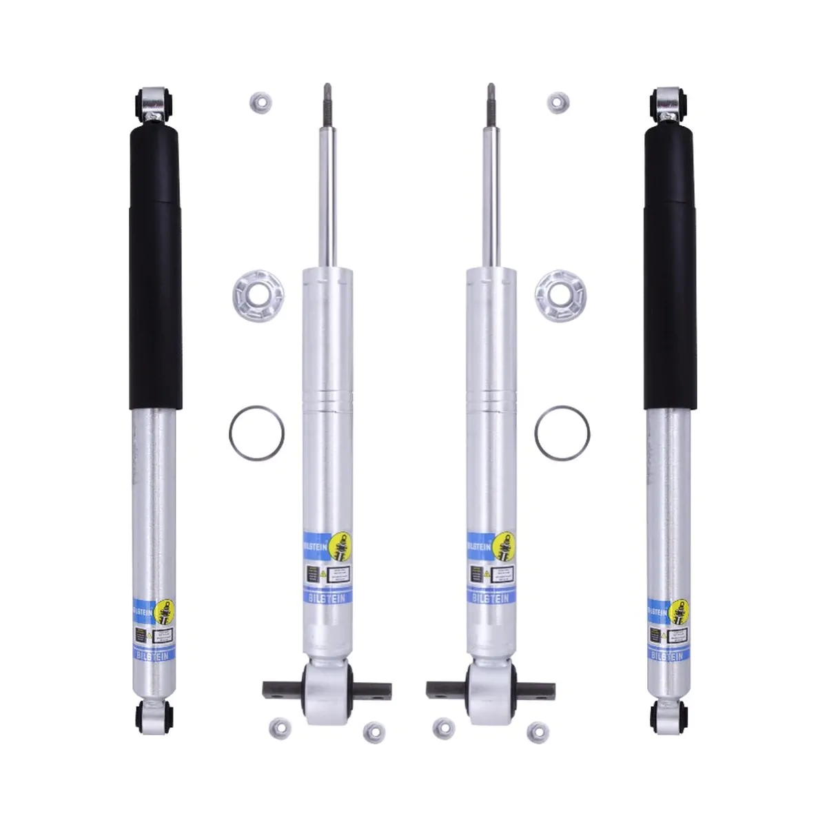 Bilstein B8 5100 RHA 0-1.1" Front, 0-1" Rear Lift Shocks For 2019-2021 Chevrolet Silverado 1500 (Trail Boss only)