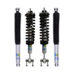 Bilstein B8 5100 RHA 0-2.5 Assembled Front Lift Coilovers with OE Replacement Coils and 0-1 Rear Lift Shocks for 2019-2023 Ford Ranger