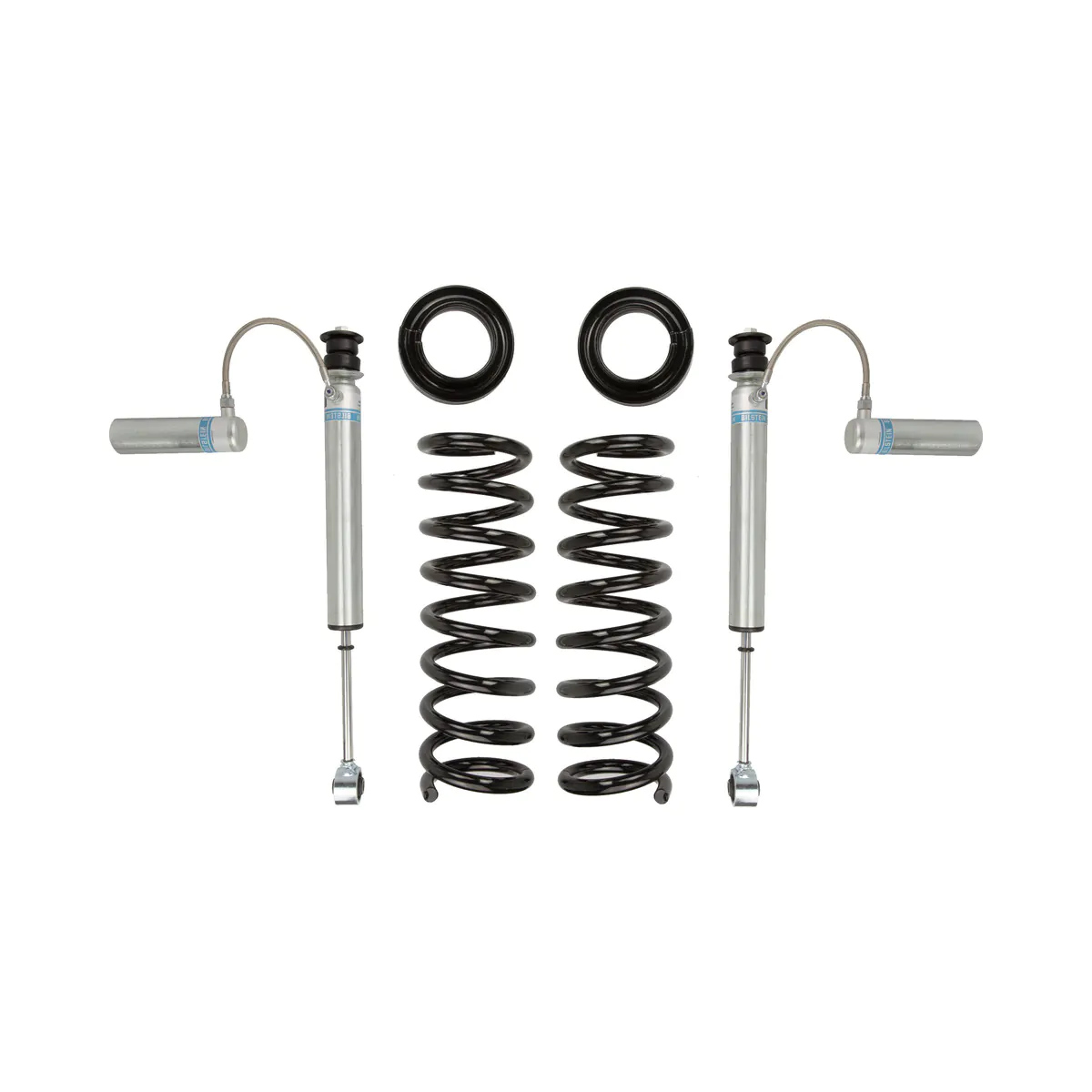 Bilstein B8 5162 2.3" Front Lift kit with Remote Reservoirs for 2014-2017 Ram 2500 4WD