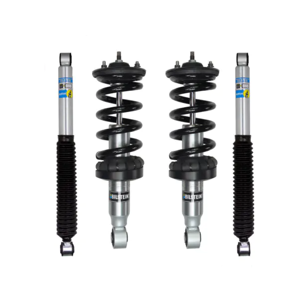 Bilstein B8 6100 Assembled Front 0-2.2 Lift Coilovers and 0-1 Rear Lift Shocks for 2017-2024 Nissan Titan