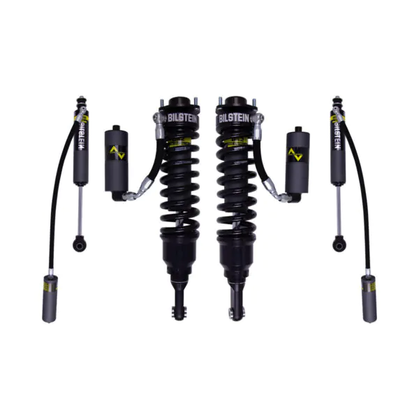 Bilstein B8 8112 (ZoneControl CR) 1.5-3 Front Lift Coilovers with B8 8100 0-2 Rear Lift Shocks for 2010-2023 Toyota 4Runner Non KDSS