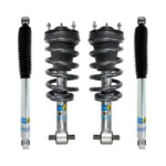 Bilstein 5100 4-6 Front Lift Assembled Coilovers with OE Replacement coils and RCD-Bilstein 5100 2-4 Rear Lift Shocks for 2014-2018 Chevy-GMC Silverado-Sierra 1500