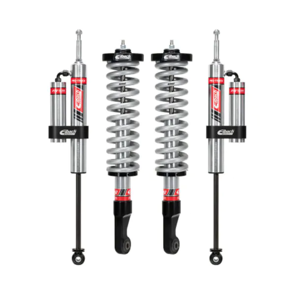 Eibach PRO-Truck Stage 2R 0-2.75 Front Coilovers and 0-1.5 Rear Res Shocks for 2016-2021 Toyota Tundra 4WD