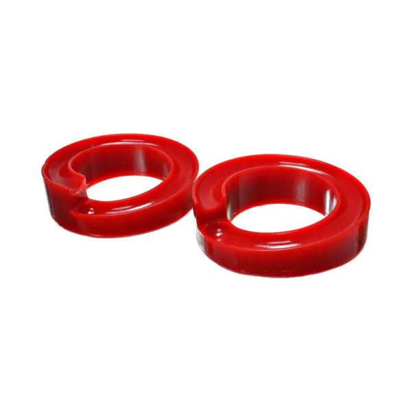 Energy Suspension Front Coil Spring Isolator Red for 1997-2003 Ford F-150 2WD 4.6106R
