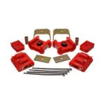Energy Suspension Motor And Trans Mount Set Red for 1977-1981 Chevrolet K10 Suburban 3.1124R