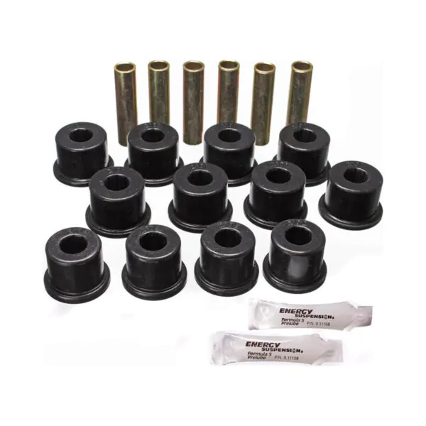 Energy Suspension Rear Leaf Spring Bushing Black for 1988-2000 Chevrolet K2500 3.2128G