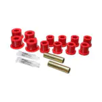 Energy Suspension Rear Leaf Spring Bushing Red for 1984-1988 Toyota 4Runner 8.2103R