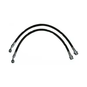 Extended Braided Stainless Front Brake Lines for 2005+ Nissan Xterra & Frontier