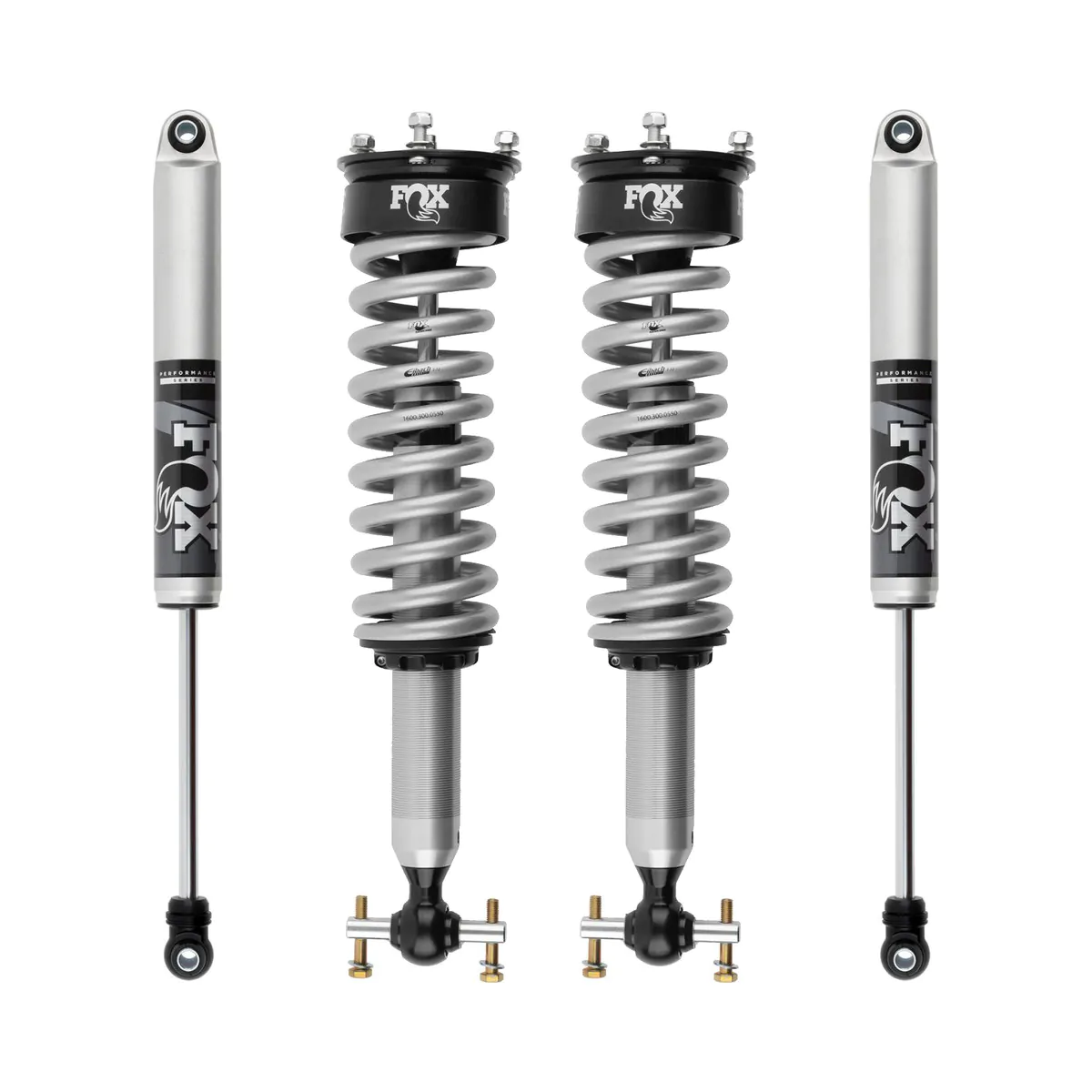 FOX Performance 0-2” Front Rear Lift Coilovers Shocks for 2019-2020 Chevy GMC Sierra Silverado 1500