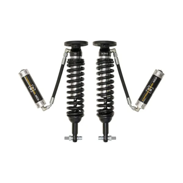 ICON Front Remote Reservoir Coil Over Shock Kit for 2015-2017 Ford F-150 4WD
