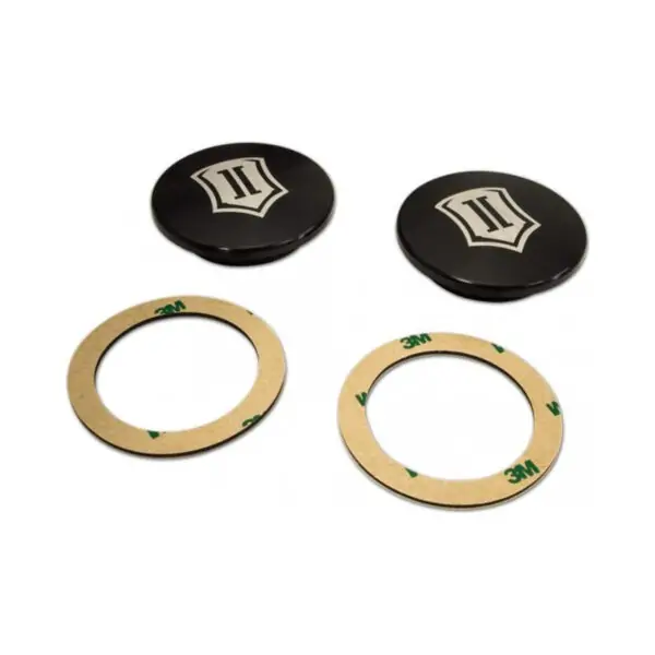 ICON Tubular Uniball Upper Control Arm Billet Cover Caps