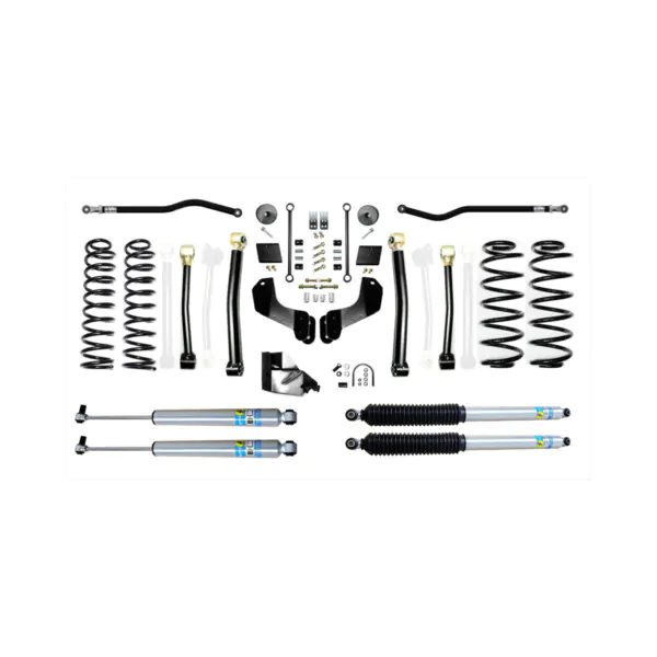 Jeep Wrangler JL 4.5 Inch Enforcer Overland Lift Stage 3 Plus with Bilstein Shocks EVO Manufacturing