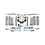 Jeep Wrangler JLU 4.5 Inch Heavy Duty High Clearance Plus Long Arm Suspension System with EVO SPEC King Shocks EVO Manufacturing